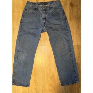 Vintage Levis SilverTab 560 Baggy Loose Fit Jeans 34x32 Blue Y2K Skater Mint